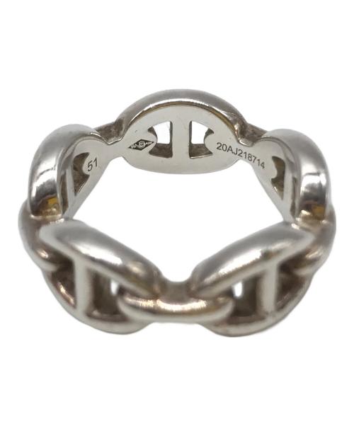 HERMES（エルメス）HERMES (エルメス) シェーヌダンクルアンシェネリング シルバー サイズ:11号の古着・服飾アイテム