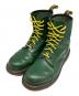 Dr.Martens（ドクターマーチン）の古着「8ホール レースアップブーツ」｜グリーン
