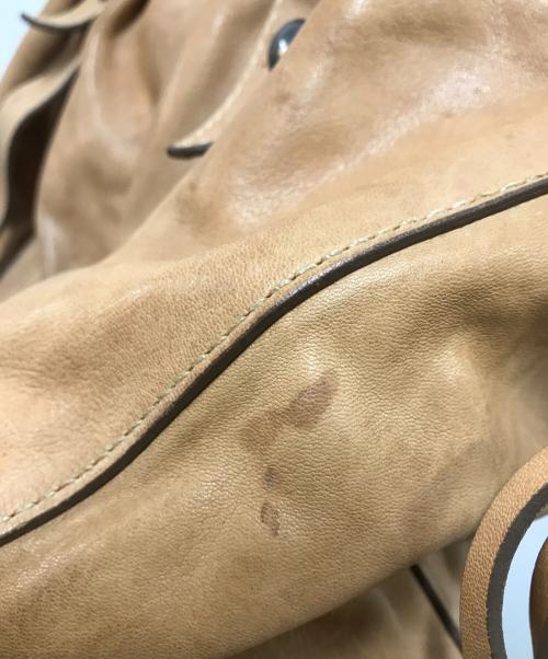 MIU MIU（ミュウミュウ）MIU MIU (ミュウミュウ) ヴィッテロルクス2WAYバッグ ブラウンの古着・服飾アイテム