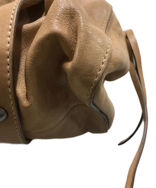 MIU MIU（ミュウミュウ）MIU MIU (ミュウミュウ) ヴィッテロルクス2WAYバッグ ブラウンの古着・服飾アイテム