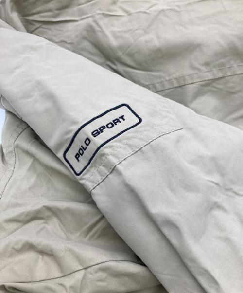 POLO SPORT（ポロスポーツ）POLO SPORT (ポロスポーツ) 裏フリースマウンテンパーカー ベージュ サイズ:Ｍの古着・服飾アイテム