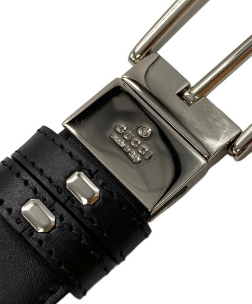 GUCCI（グッチ）GUCCI (グッチ) GGスプリームリバーシブルベルト ブラックの古着・服飾アイテム