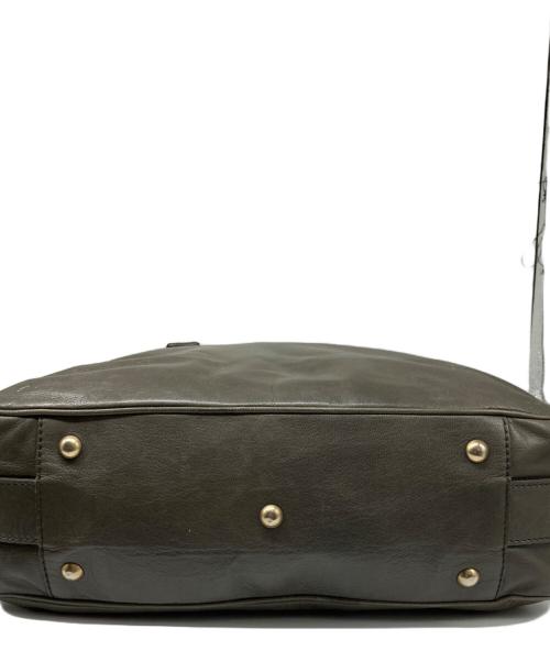 Yves Saint Laurent（イヴサンローラン）Yves Saint Laurent (イヴサンローラン) ターンロック2WAYバッグ グレーの古着・服飾アイテム