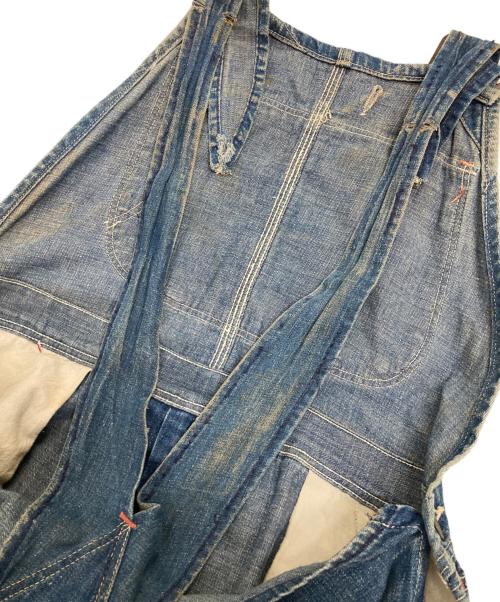 OX HIDE（オックスハイド）OX HIDE (オックスハイド) デニムオーバーオール インディゴ サイズ:-の古着・服飾アイテム