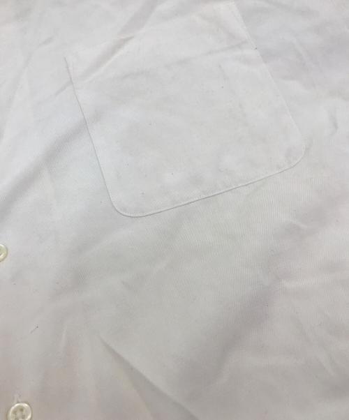 POLO RALPH LAUREN（ポロ・ラルフローレン）POLO RALPH LAUREN (ポロ・ラルフローレン) オープンカラーシルクコットンシャツ オフホワイト サイズ:XXLの古着・服飾アイテム