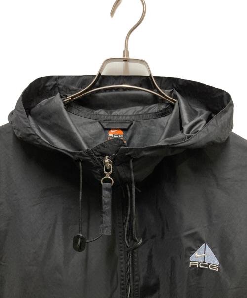 NIKE ACG（ナイキエーシージー）NIKE ACG (ナイキエージーシー) アノラックナイロンジャケット ブラック サイズ:XLの古着・服飾アイテム