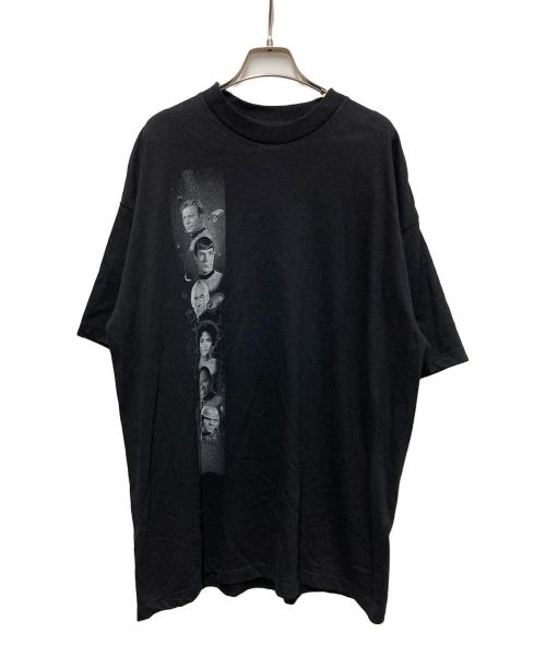 Tour champ（ツアーチャンプ）tour champ (ツアーチャンプ) ムービープリントTシャツ ブラック サイズ:XLの古着・服飾アイテム