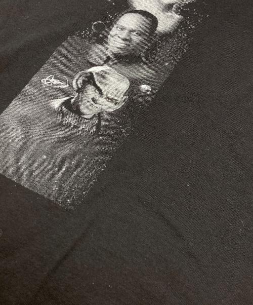 Tour champ（ツアーチャンプ）tour champ (ツアーチャンプ) ムービープリントTシャツ ブラック サイズ:XLの古着・服飾アイテム