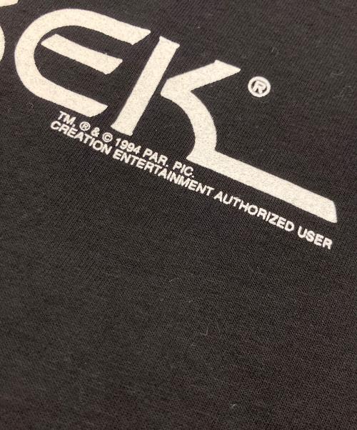 Tour champ（ツアーチャンプ）tour champ (ツアーチャンプ) ムービープリントTシャツ ブラック サイズ:XLの古着・服飾アイテム