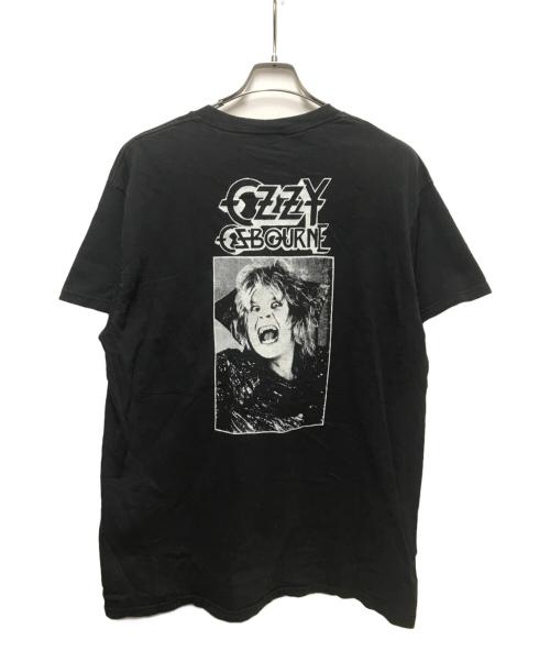 ozzy osbourne（オジー・オズボーン）Ozzy Osbourne (オジー・オズボーン) Mad Man On TOUR バンドTシャツ ブラック サイズ:Ｌの古着・服飾アイテム