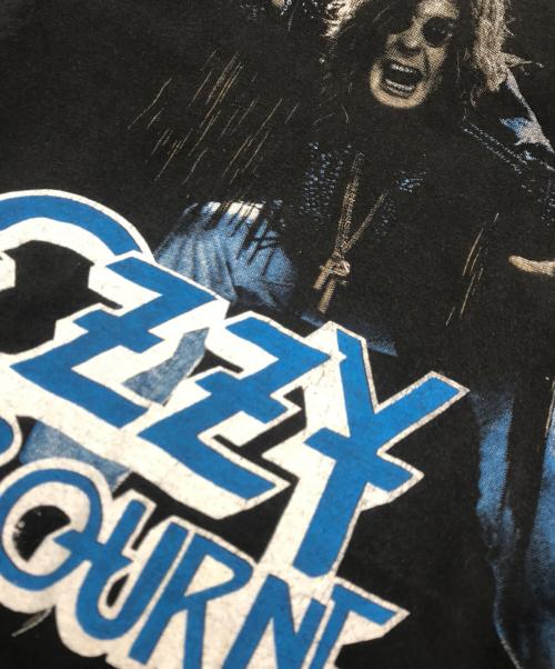 ozzy osbourne（オジー・オズボーン）Ozzy Osbourne (オジー・オズボーン) Mad Man On TOUR バンドTシャツ ブラック サイズ:Ｌの古着・服飾アイテム