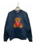 KITH（キス）の古着「Kithmas Teddy Nelson Crewneck」｜ネイビー