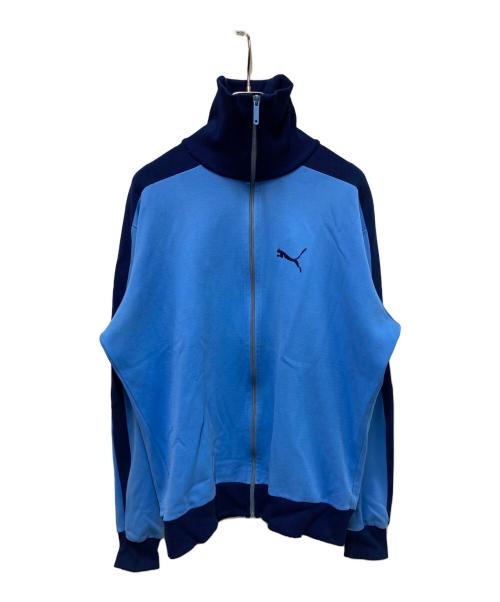 PUMA（プーマ）PUMA (プーマ) 60’Sトラックジャケット ブルー サイズ:8の古着・服飾アイテム