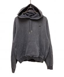 KITH（キス）の古着「スモールロゴオーバーダイパーカー」｜ブラック