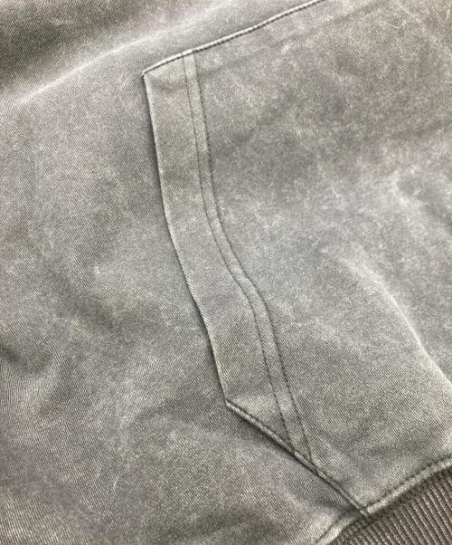 KITH（キス）KITH (キス) スモールロゴオーバーダイパーカー ブラック サイズ:Ｍの古着・服飾アイテム