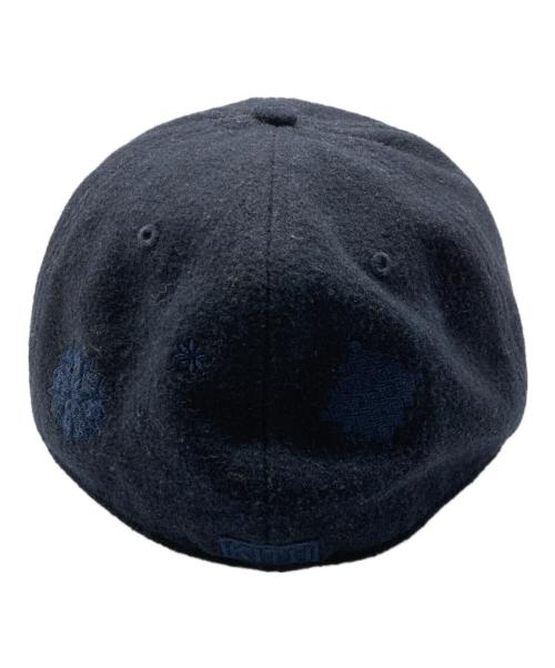 KITH（キス）KITH (キス) 47BRAND (フォーティーセブンブランド) 刺繍ウールキャップ ネイビー サイズ:XXLの古着・服飾アイテム