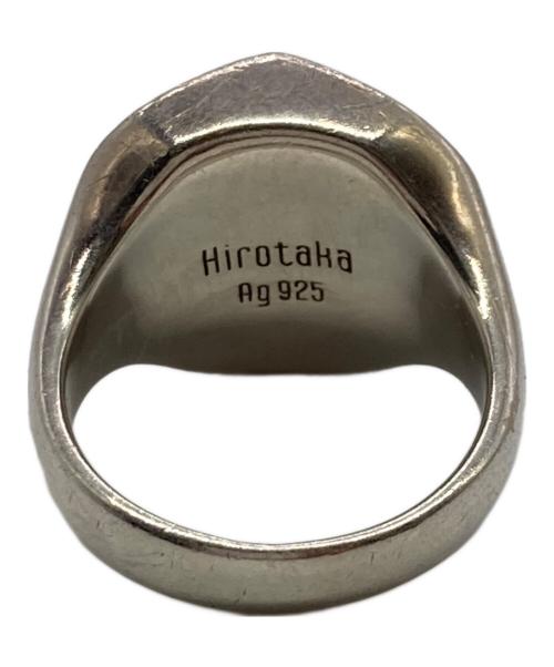 hirotaka（ヒロタカ）Hirotaka (ヒロタカ) オニキスピラミッドリング サイズ:13の古着・服飾アイテム