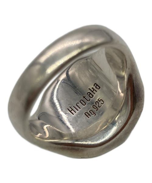 hirotaka（ヒロタカ）Hirotaka (ヒロタカ) オニキスピラミッドリング サイズ:13の古着・服飾アイテム
