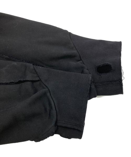 STRONG（ストロング）STRONG (ストロング) 005 BROKEN HOODIE ブラック サイズ:Lの古着・服飾アイテム