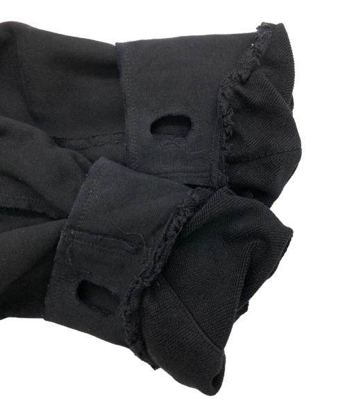 STRONG（ストロング）STRONG (ストロング) 005 BROKEN HOODIE ブラック サイズ:Lの古着・服飾アイテム