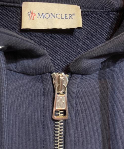 MONCLER（モンクレール）MONCLER (モンクレール) MAGLIA CARDIGAN ジップパーカー ネイビー サイズ:Sの古着・服飾アイテム