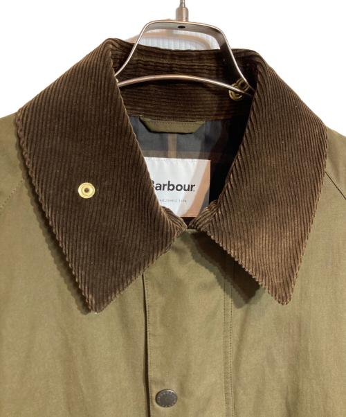Barbour（バブアー）Barbour (バブアー) TRANSPORTノンワックスジャケット オリーブ サイズ:40の古着・服飾アイテム
