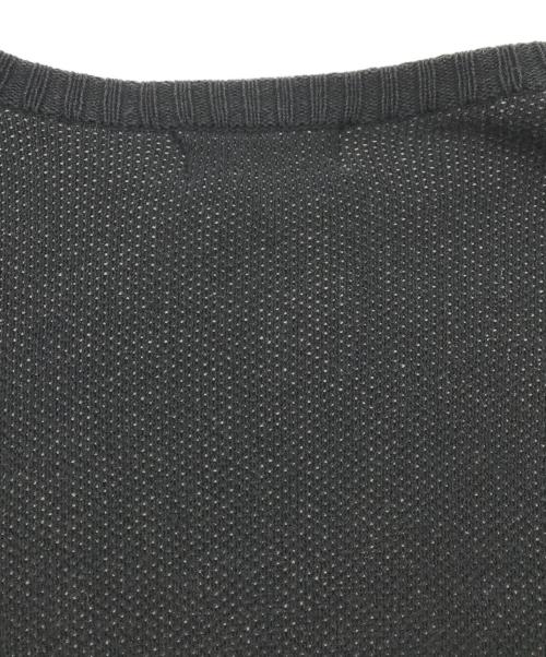myne（マイン）myne (マイン) Bone Knit Pullover ブラック サイズ:Ｍの古着・服飾アイテム