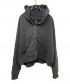 entire studiosエンタイアスタジオ）の古着「ETERNAL ZIP」｜ブラック