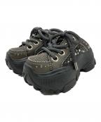 YELLOイエロ）の古着「KERRI SABOT SNEAKERS」｜グレー