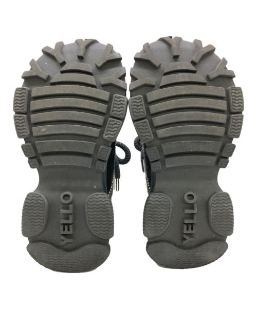 YELLO（イエロ）YELLO (イエロー) KERRI SABOT SNEAKERS グレー サイズ:Lの古着・服飾アイテム