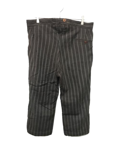 USED（ユーズド）USED (ユーズド) サスペンダーヴィンテージスラックスパンツ ブラウン サイズ:-の古着・服飾アイテム