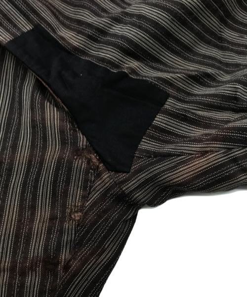 USED（ユーズド）USED (ユーズド) サスペンダーヴィンテージスラックスパンツ ブラウン サイズ:-の古着・服飾アイテム