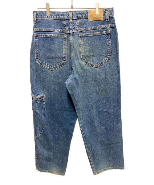MARITHE+FRANCOIS GIRBAUD（マリテフランソワジルボー）MARITHE+FRANCOIS GIRBAUD (マリテフランソワジルボー) バギーデニムパンツ インディゴ サイズ:33の古着・服飾アイテム