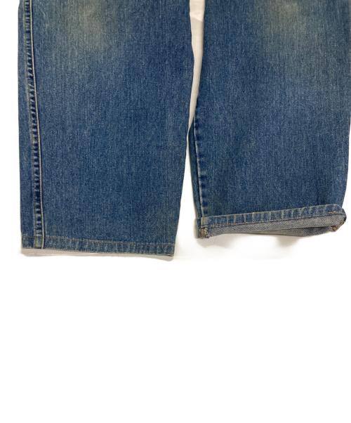 MARITHE+FRANCOIS GIRBAUD（マリテフランソワジルボー）MARITHE+FRANCOIS GIRBAUD (マリテフランソワジルボー) バギーデニムパンツ インディゴ サイズ:33の古着・服飾アイテム