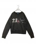 POLO RALPH LAURENポロ・ラルフローレン）の古着「プリントスウェット」｜グレー