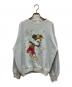 DISNEY（ディズニー）の古着「キャラクタープリントスウェット」｜ブルー