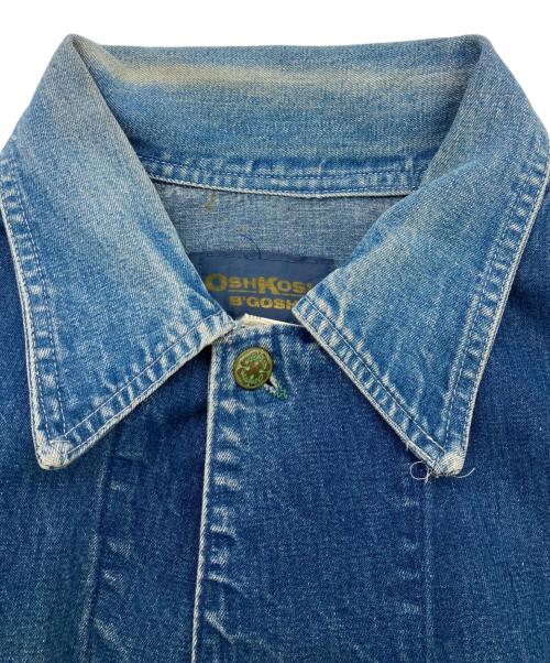 OSH KOSH（オシュコシュ）OSH KOSH (オシュコシュ) 70’Sカバーオール インディゴ サイズ:不明の古着・服飾アイテム