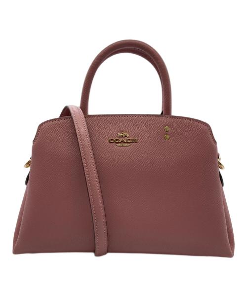 COACH（コーチ）COACH (コーチ) 2WAYミニキャリーバッグ ピンクの古着・服飾アイテム