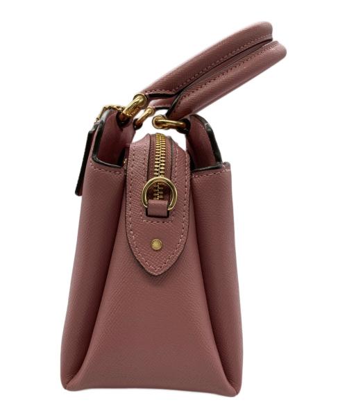 COACH（コーチ）COACH (コーチ) 2WAYミニキャリーバッグ ピンクの古着・服飾アイテム
