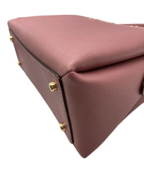 COACH（コーチ）COACH (コーチ) 2WAYミニキャリーバッグ ピンクの古着・服飾アイテム