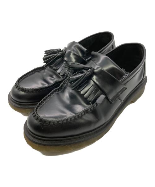 Dr.Martens（ドクターマーチン）Dr.Martens (ドクターマーチン) タッセルローファー ブラック サイズ:8の古着・服飾アイテム