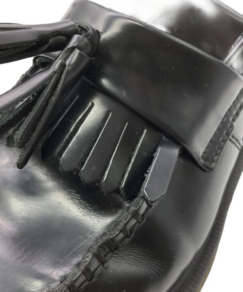 Dr.Martens（ドクターマーチン）Dr.Martens (ドクターマーチン) タッセルローファー ブラック サイズ:8の古着・服飾アイテム