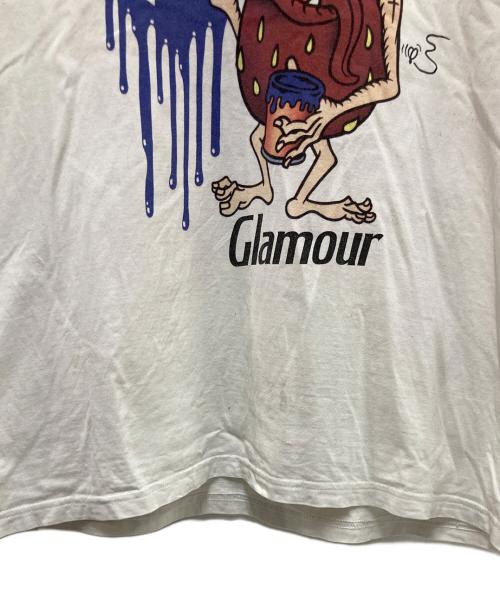 Hysteric Glamour（ヒステリックグラマー）Hysteric Glamour (ヒステリックグラマー) ストロベリーモンスターＴシャツ ホワイト サイズ:SIZE Lの古着・服飾アイテム