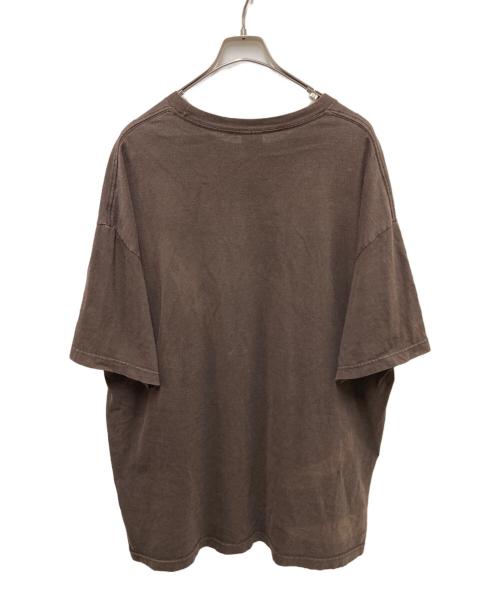 ALSTYLE APPAREL & ACTIVEWEAR（アレスタイルアパレル＆アクティブウェア）ALSTYLE APPAREL & ACTIVEWEAR (アレスタイルアパレル＆アクティブウェア) バンドプリントTシャツ ブラウン サイズ:2XLの古着・服飾アイテム