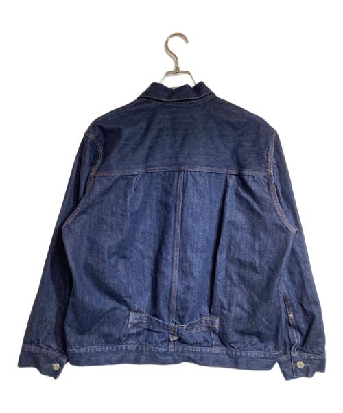 UNITED ARROWS（ユナイテッドアローズ）UNITED ARROWS (ユナイテッドアローズ) シオタ スビンコットン デニム トラッカージャケット インディゴ サイズ:Lの古着・服飾アイテム