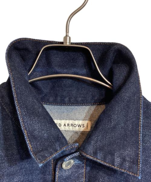 UNITED ARROWS（ユナイテッドアローズ）UNITED ARROWS (ユナイテッドアローズ) シオタ スビンコットン デニム トラッカージャケット インディゴ サイズ:Lの古着・服飾アイテム