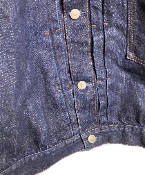 UNITED ARROWS（ユナイテッドアローズ）UNITED ARROWS (ユナイテッドアローズ) シオタ スビンコットン デニム トラッカージャケット インディゴ サイズ:Lの古着・服飾アイテム