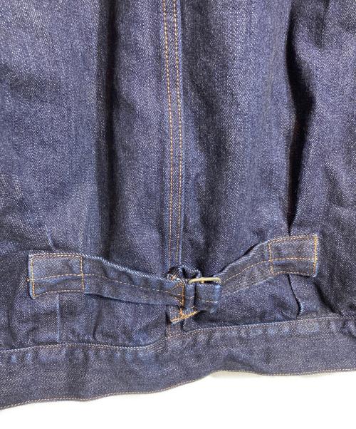 UNITED ARROWS（ユナイテッドアローズ）UNITED ARROWS (ユナイテッドアローズ) シオタ スビンコットン デニム トラッカージャケット インディゴ サイズ:Lの古着・服飾アイテム