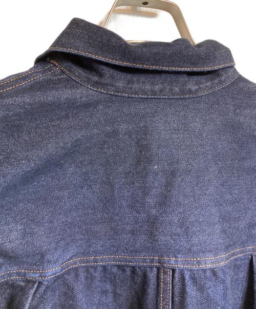 UNITED ARROWS（ユナイテッドアローズ）UNITED ARROWS (ユナイテッドアローズ) シオタ スビンコットン デニム トラッカージャケット インディゴ サイズ:Lの古着・服飾アイテム
