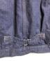 中古・古着 UNITED ARROWS (ユナイテッドアローズ) シオタ スビンコットン デニム トラッカージャケット インディゴ サイズ:L：15000円